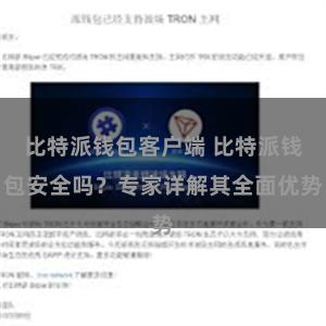 比特派钱包客户端 比特派钱包安全吗？专家详解其全面优势