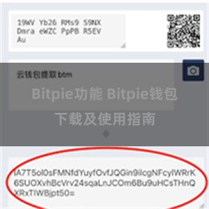 Bitpie功能 Bitpie钱包下载及使用指南