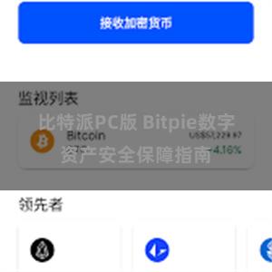 比特派PC版 Bitpie数字资产安全保障指南