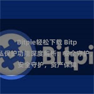 Bitpie轻松下载 Bitpie钱包隐私保护功能深度解析：安全守护，资产保障