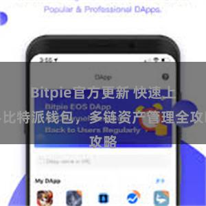 Bitpie官方更新 快速上手比特派钱包，多链资产管理全攻略