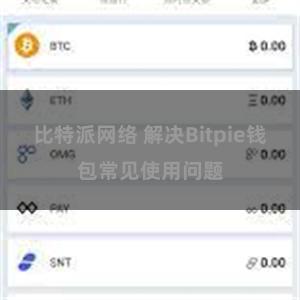 比特派网络 解决Bitpie钱包常见使用问题