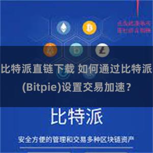 比特派直链下载 如何通过比特派(Bitpie)设置交易加速？